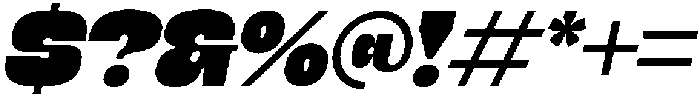 Redgato Oblique Oblique otf (400) Font OTHER CHARS