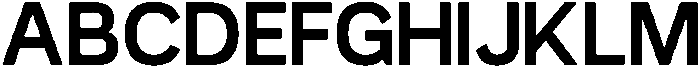 Redifine Bold otf (700) Font UPPERCASE