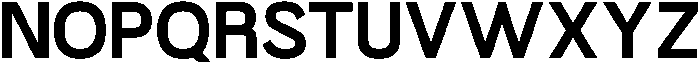 Redifine Bold otf (700) Font UPPERCASE