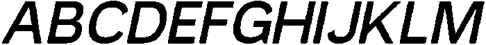 Redifine Italic otf (400) Font UPPERCASE