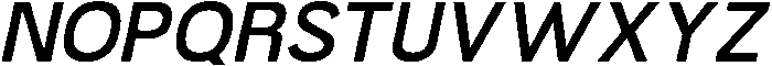 Redifine Italic otf (400) Font UPPERCASE