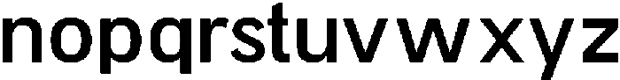 Redifine otf (400) Font LOWERCASE