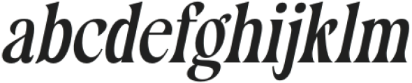 Redika Italic otf (400) Font LOWERCASE