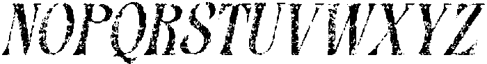 Redika Stamp Italic otf (400) Font UPPERCASE