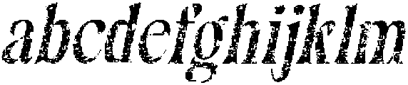 Redika Stamp Italic otf (400) FONT