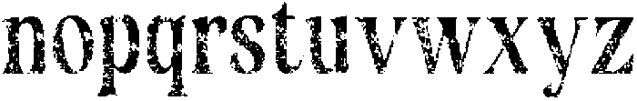 RedikaStamp-Regular otf (400) Font LOWERCASE