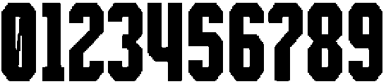Redline Condensed otf (400) Font OTHER CHARS