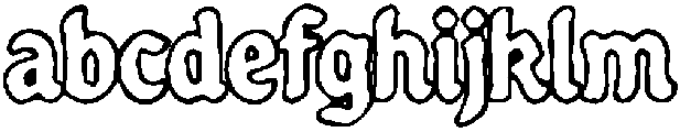 Redlodge Serif Outline otf (400) FONT