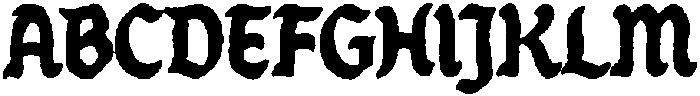 Redlodge Serif Regular otf (400) Font UPPERCASE