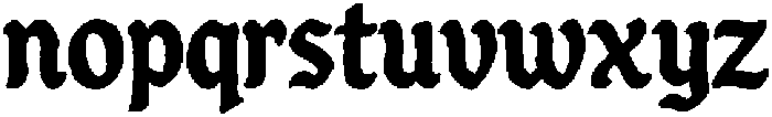 Redlodge Serif Regular otf (400) Font LOWERCASE