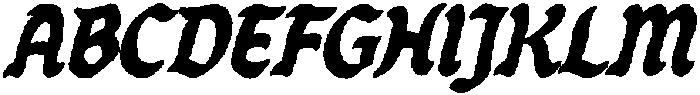 Redlodge Serif Slanted otf (400) Font UPPERCASE
