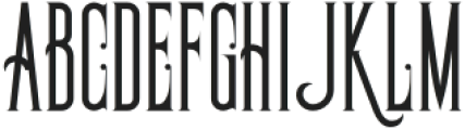 Redmond Regular otf (400) Font UPPERCASE