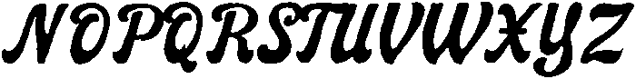 Redmont Script otf (400) Font UPPERCASE