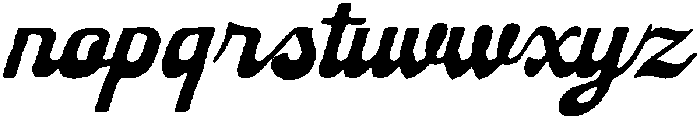 Redmont Script otf (400) Font LOWERCASE
