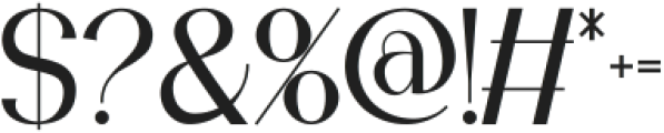 Redolent otf (400) Font OTHER CHARS