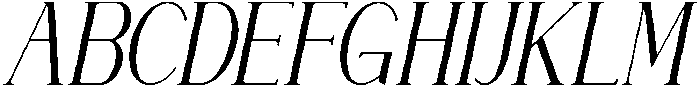Redorst Italic otf (400) Font UPPERCASE