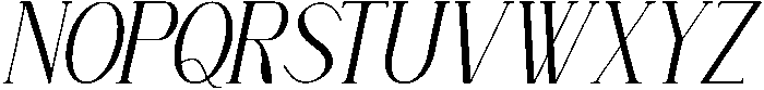 Redorst Italic otf (400) Font UPPERCASE