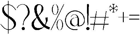 Redorst otf (400) Font OTHER CHARS