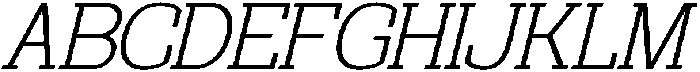 Redorus Italic otf (400) Font UPPERCASE