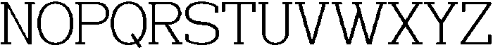 Redorus otf (400) Font UPPERCASE