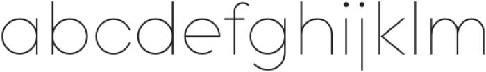 Redtone Thin otf (100) Font LOWERCASE