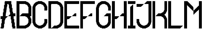 Redvice Regular ttf (400) Font UPPERCASE