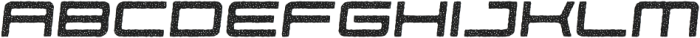 Reesha Noise Rough Italic otf (400) Font UPPERCASE
