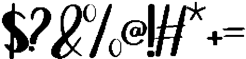 Refiles otf (400) Font OTHER CHARS