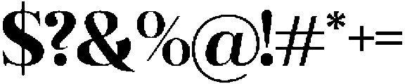 Refined Society Regular otf (400) Font OTHER CHARS
