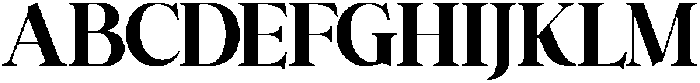 Refined Society Regular otf (400) Font UPPERCASE