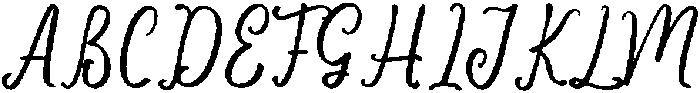 Refined Strokes otf (400) Font UPPERCASE