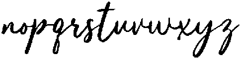 Refined Strokes otf (400) Font LOWERCASE