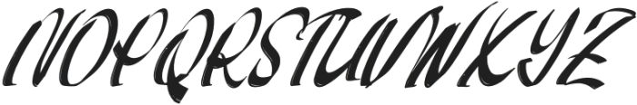 Reflecting Lightning Italic otf (300) Font UPPERCASE