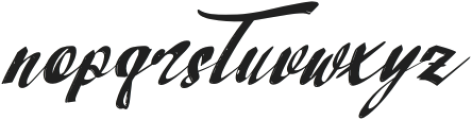 Reflecting Lightning Italic otf (300) Font LOWERCASE