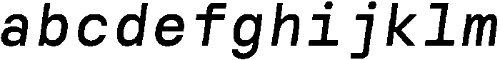 Reflow Mono Medium Italic ttf (500) FONT
