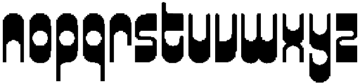 Reflune Bold otf (700) Font LOWERCASE