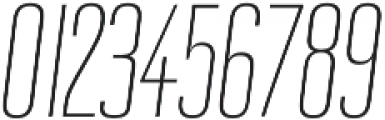 Reformer Light Italic otf (300) Font OTHER CHARS