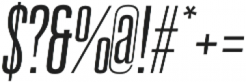 Reformer Semi Bold Italic otf (600) Font OTHER CHARS