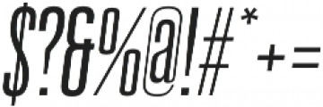Reformer-Serif Semi Bold Italic otf (600) Font OTHER CHARS