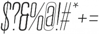 Reformer-Serif Semi Light Italic otf (300) Font OTHER CHARS