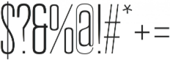 Reformer-Serif Semi Light otf (300) Font OTHER CHARS