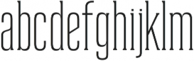 Reformer-Serif Semi Light otf (300) Font UPPERCASE