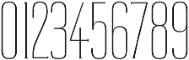 Reformer-Serif Thin otf (100) Font OTHER CHARS