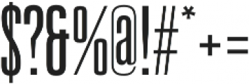 Reformer-Serif otf (700) Font OTHER CHARS