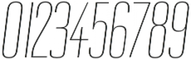 Reformer Thin Italic otf (100) Font OTHER CHARS