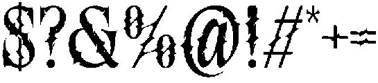 Reftilian Stinger Regular otf (400) Font OTHER CHARS