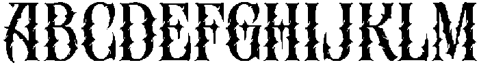 Reftilian Stinger Regular otf (400) Font UPPERCASE