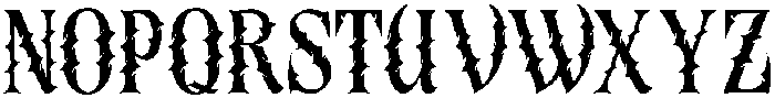 Reftilian Stinger Regular otf (400) Font UPPERCASE