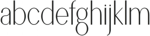 Reftograph-Regular otf (400) Font LOWERCASE