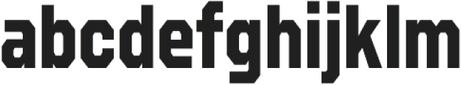 Refuel Condensed Bold otf (700) Font LOWERCASE